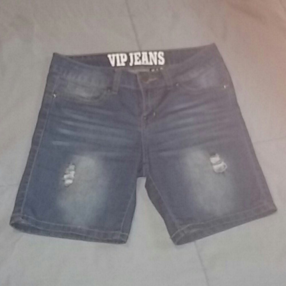 VIP denim shorts